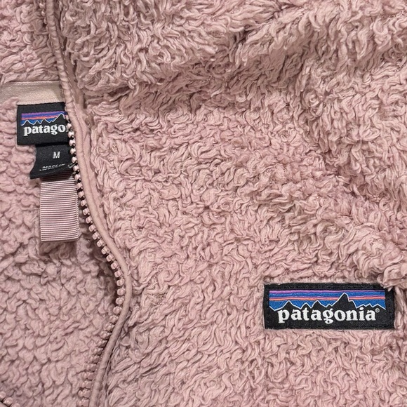 Patagonia Women's Los Gatos 1/4 Zip Fleece Jacket Mauve M - Picture 6 of 8
